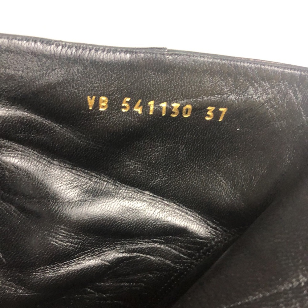 Yves Saint Laurent Women's Black Leather Ankle Boots - Picture 8 of 16